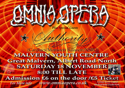 Malvern Gig Flyer 2006